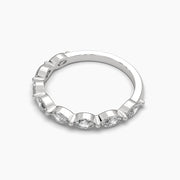 Versatile Half Eternity Diamond Band