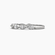 Versatile Half Eternity Diamond Band