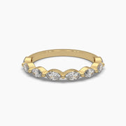 Versatile Half Eternity Diamond Band