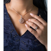 Marquise & Pear Fancy Diamond Pendant