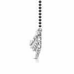 Marquise & Round Diamond Foliage  Mangalsutra