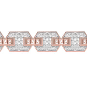 Gold Diamond Bracelet for Men