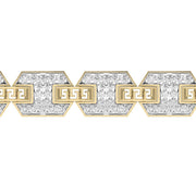Gold Diamond Bracelet for Men