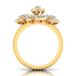 Mesmerizing Petal Diamond Ring