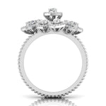 Mesmerizing Petal Diamond Ring