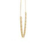 Minimalist  Circle Chain Necklace
