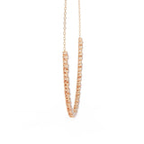 Minimalist  Circle Chain Necklace