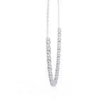 Minimalist  Circle Chain Necklace