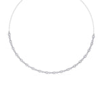 Minimalist  Circle Chain Necklace