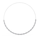Minimalist  Circle Chain Necklace