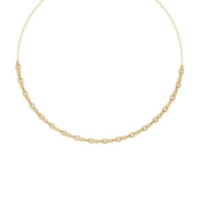 Minimalist  Circle Chain Necklace