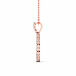 Minimalist Diamond Pendant Necklace