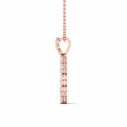 Minimalist Diamond Pendant Necklace