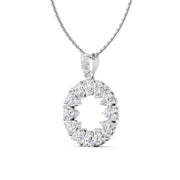 Minimalist Diamond Pendant Necklace