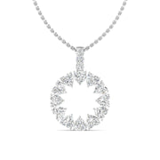 Minimalist Diamond Pendant Necklace