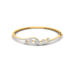 Minimalist Diamond Tennis Bangle