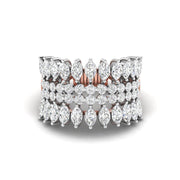 Mixed Cut Diamond Eternity Band