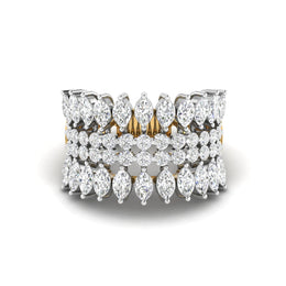 Mixed Cut Diamond Eternity Band