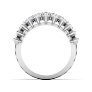 Mixed Cut Diamond Eternity Band