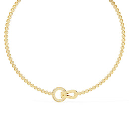 Modern Chain Bracelet with Geometric Clasp