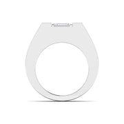 Modern Gold Diamond Ring for Men