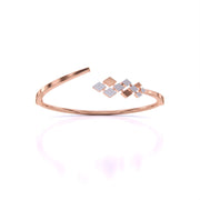 Modern Mosaic Diamond Bracelet