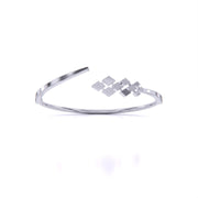 Modern Mosaic Diamond Bracelet