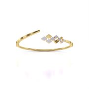 Modern Mosaic Diamond Bracelet