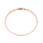 Moonlit Petals Diamond Bangle