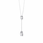 Moonstone Teardrop Y Pendant
