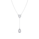 Moonstone Teardrop Y Pendant