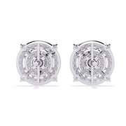 Multi-Halo Diamond Earrings