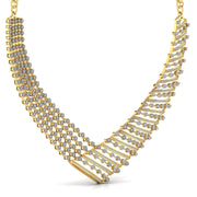 Multi Layered Diamond Necklace