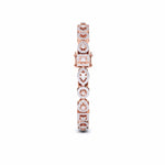 Mixed Shape Diamond Gold Bangle