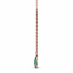 Multi Shape Halo Fashion Lab Grown Diamond Necklace