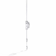 Necklace with Pear-Shaped Crystal Pendant