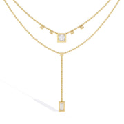 Princess and Baguette Diamond Accents