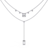 Princess and Baguette Diamond Accents