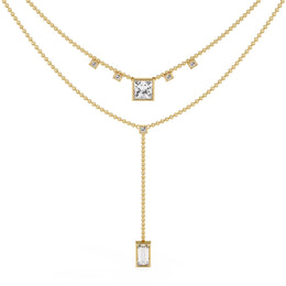 Princess and Baguette Diamond Accents