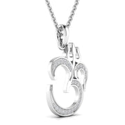 Om Spiritual Diamond Pendant
