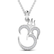 Om Spiritual Diamond Pendant