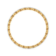 Exquisite Pair of Pear Diamond Bangles