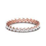 Exquisite Pair of Pear Diamond Bangles