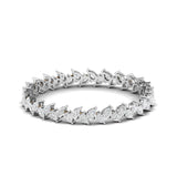 Exquisite Pair of Pear Diamond Bangles