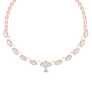 Party Wear Round Cut Diamonds Necklace