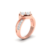 Twist of Fate Diamond Ring