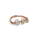 PAVE 1.36 Carat Round Diamond Chain Bracelet