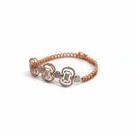PAVE 1.36 Carat Round Diamond Chain Bracelet