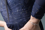 PAVE 1.36 Carat Round Diamond Chain Bracelet