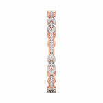 Filigree Lab Grown Diamond Bangle